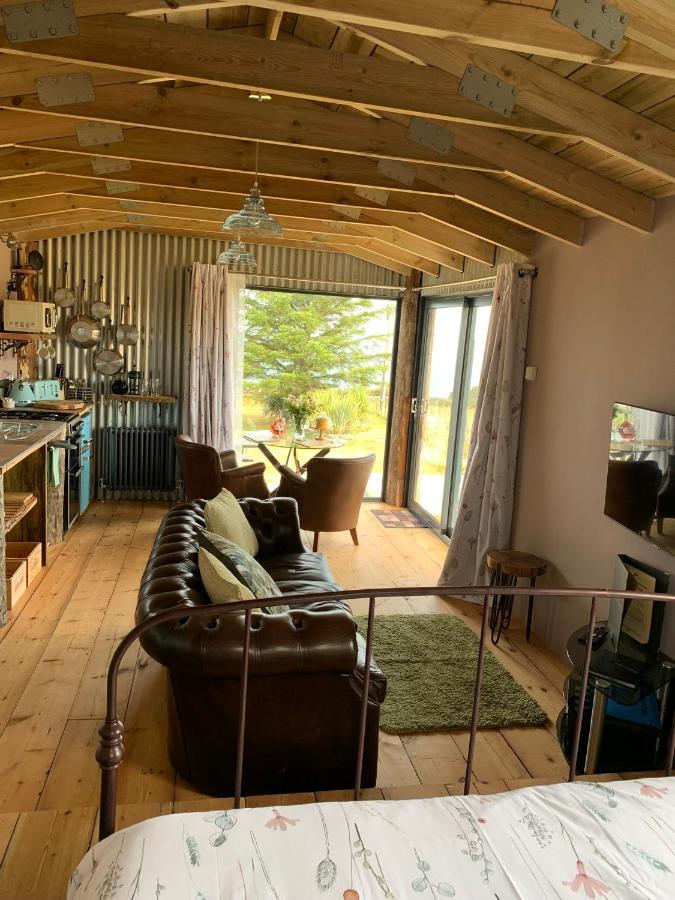 Byre Cottages & Log Cabin Кардиган Экстерьер фото